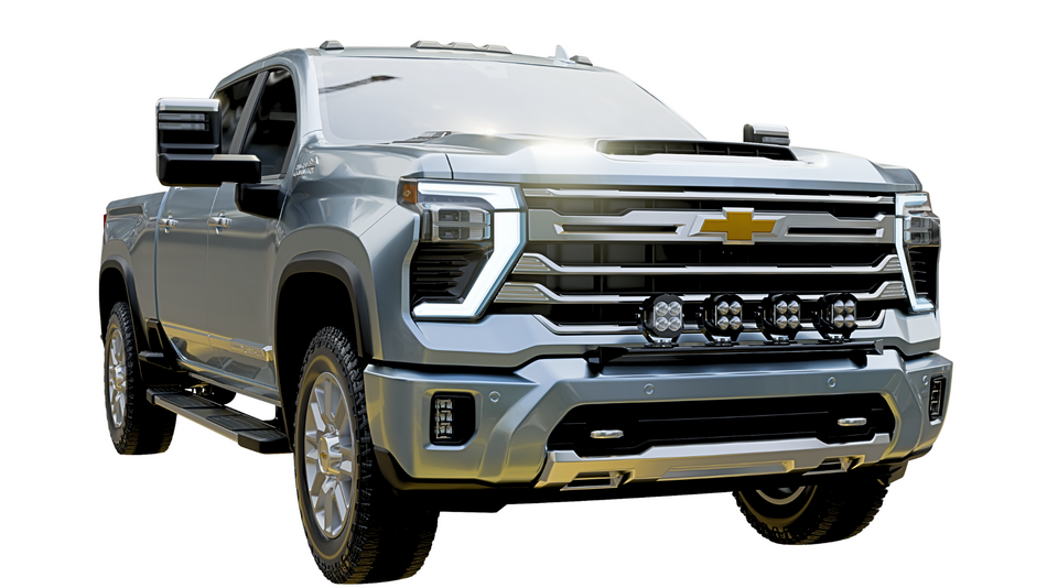 PRE ORDER 2024 - 2025 CHEVY SILVERADO HD FRONT BUMPER LIGHT BAR