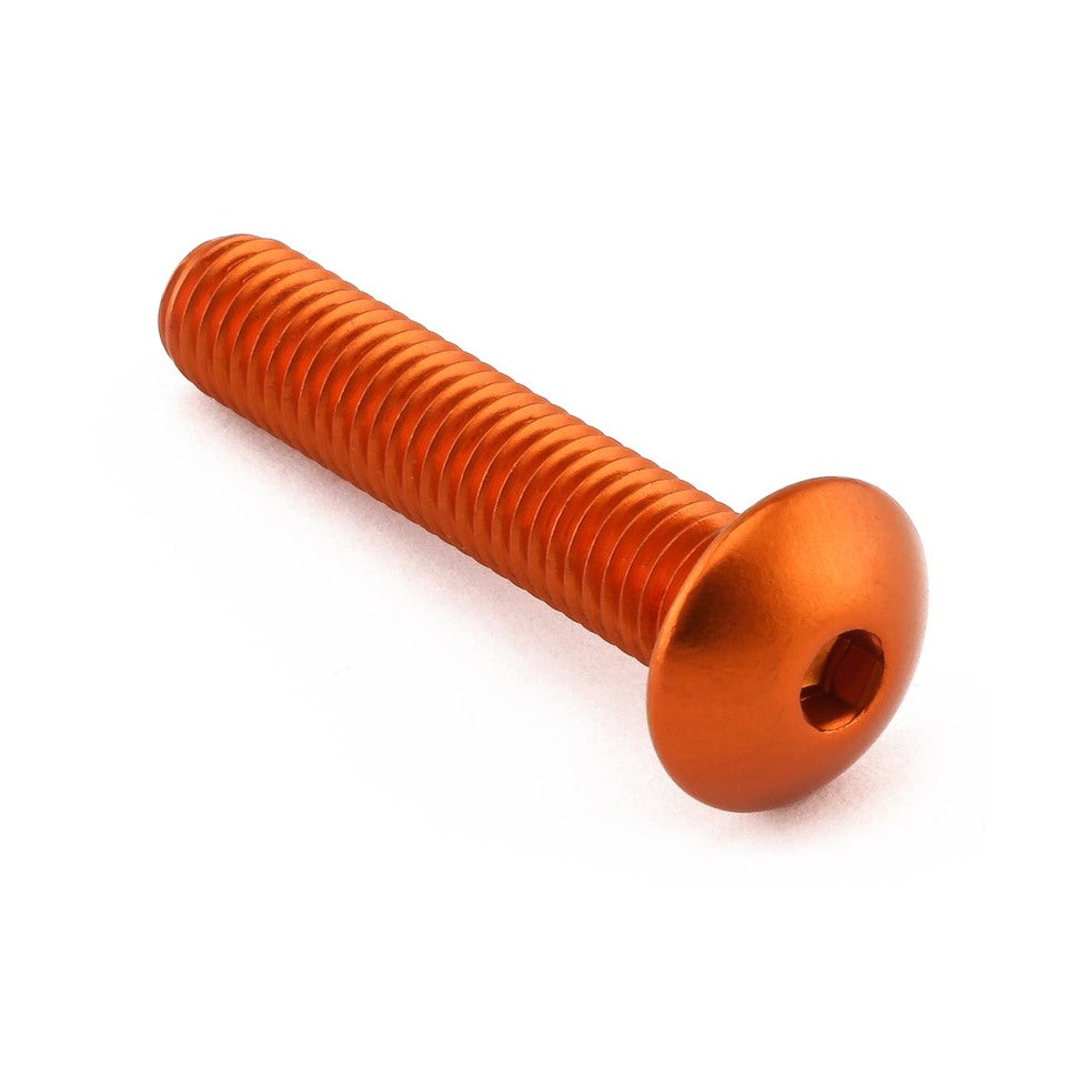 Custom anodized orange bolts and washers. Replacement hardware for rusty jeep bolts. 